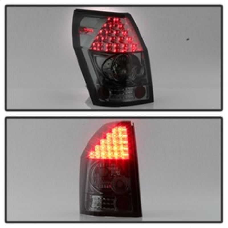 Spyder Dodge Magnum 05-08 LED Tail Lights Smoke ALT-YD-DMAG05-LED-SM SPYDER