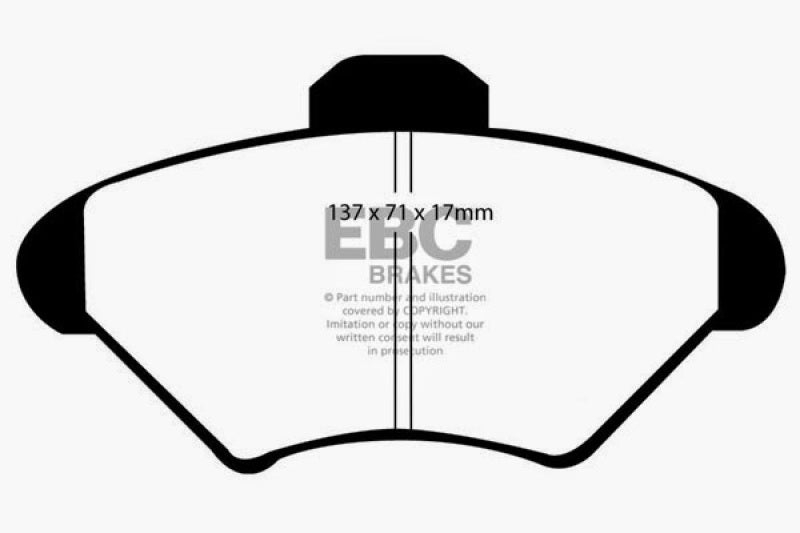 EBC RedStuff Front Brake Pads - DP31143C EBC