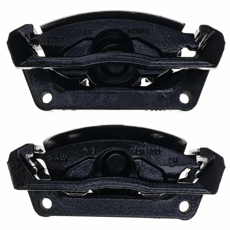 Power Stop 11-18 Ram 1500 Rear Black Calipers - Pair (w/Bracket) PowerStop