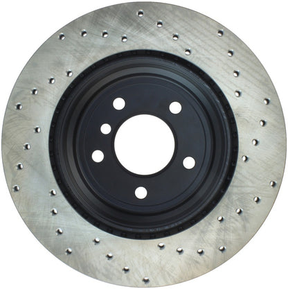 StopTech Sport Cross Drilled Brake Rotor - Front Left Stoptech