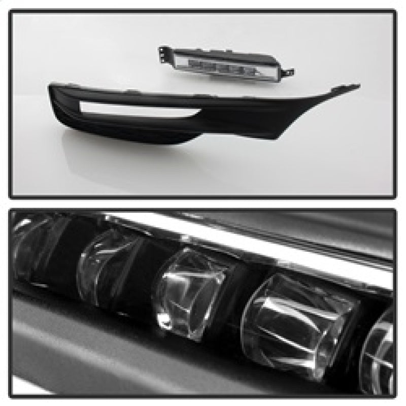 Spyder Honda Accord Sedan 2016-2017 OEM LED Fog Lights W/Switch- Clear FL-HA2016-4D-LED-C SPYDER