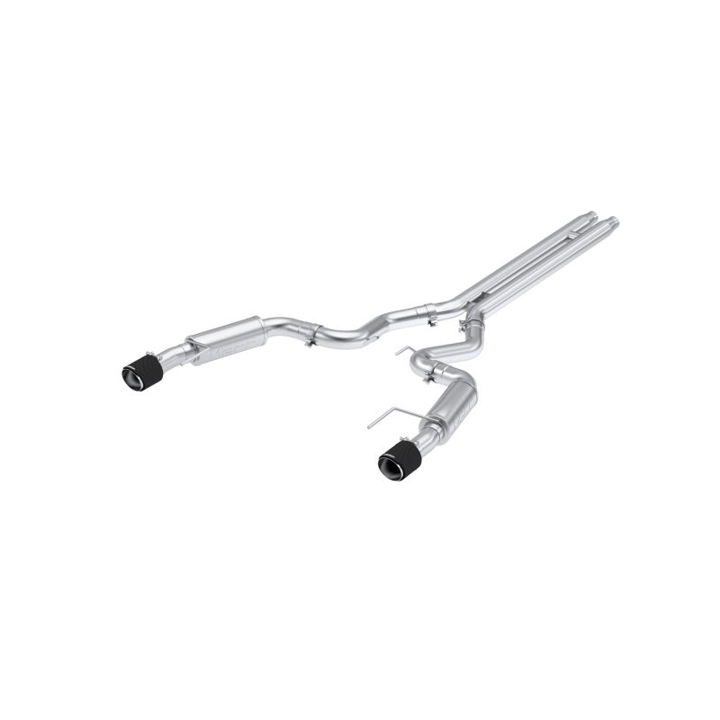 MBRP 2024 Ford Mustang GT 650 5.0L V8 3in Cat-Back Race Profile Exhaust Dual Rear Exit - S72533CF MBRP