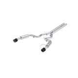 MBRP 2024 Ford Mustang GT 650 5.0L V8 3in Cat-Back Race Profile Exhaust Dual Rear Exit - S72533CF