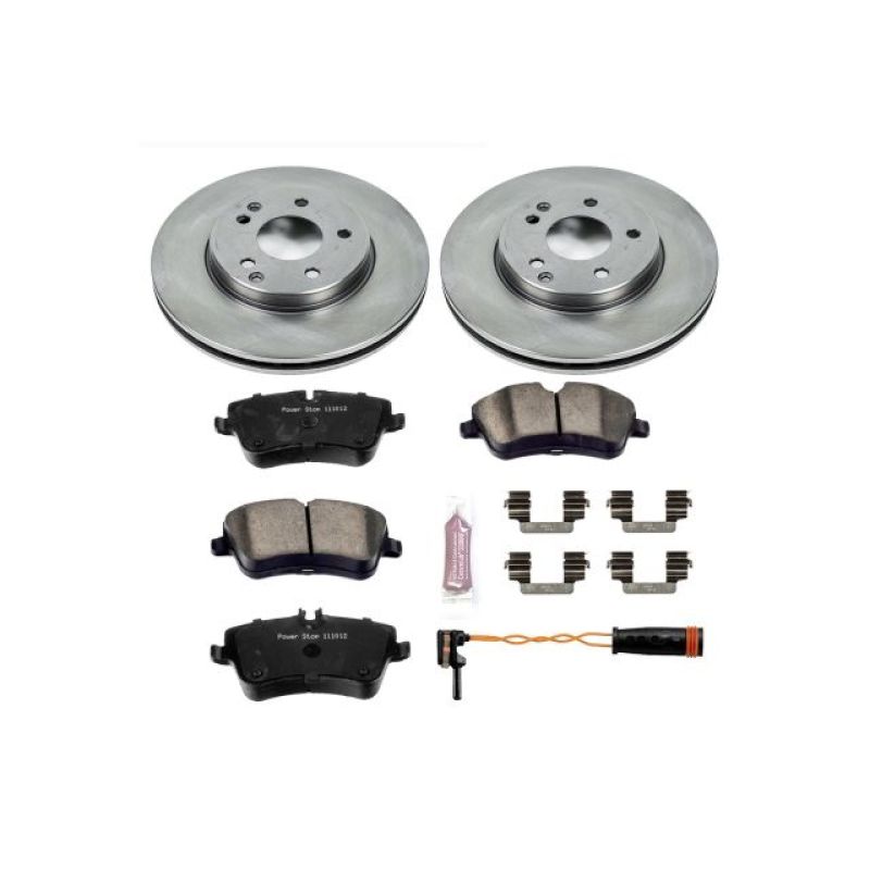 Power Stop 02-05 Mercedes-Benz C230 Front Autospecialty Brake Kit PowerStop