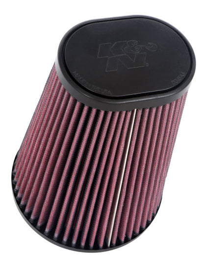 K&N Universal Round Clamp-On Air Filter 4-1/2in FLG, 5-7/8in B, 3-1/4in X 4-1/2in T, 8in H K&N Engineering