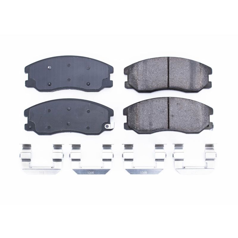 Power Stop 12-15 Chevrolet Captiva Sport Front Z17 Evolution Ceramic Brake Pads w/Hardware PowerStop