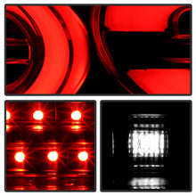 Load image into Gallery viewer, Spyder Chevy Camaro 16-18 Halogen LED Tail Lights Black ALT-YD-CCAM16HAL-SEQ-BK