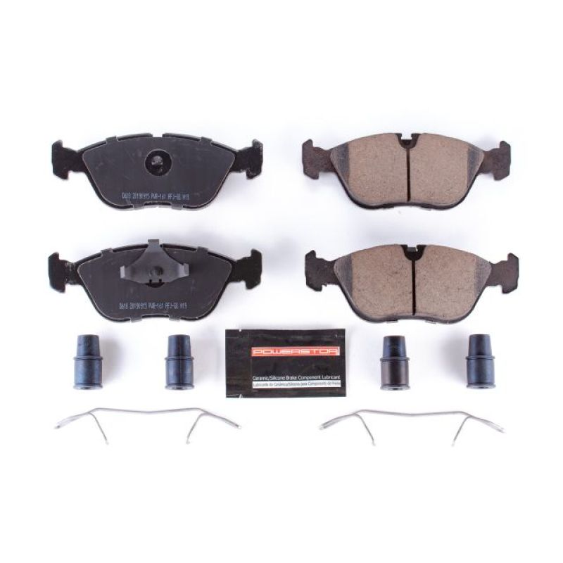 Power Stop 93-97 Volvo 850 Front Z23 Evolution Sport Brake Pads w/Hardware PowerStop