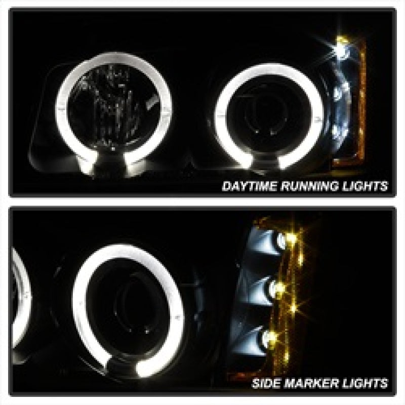 Spyder Chevy Silverado 1500/2500/3500 03-06 Projector Headlights PRO-YD-CS03-AM-BSM SPYDER