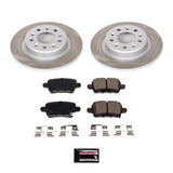 Power Stop 2021 GMC Terrain Rear Semi-Coated Rotor Kit