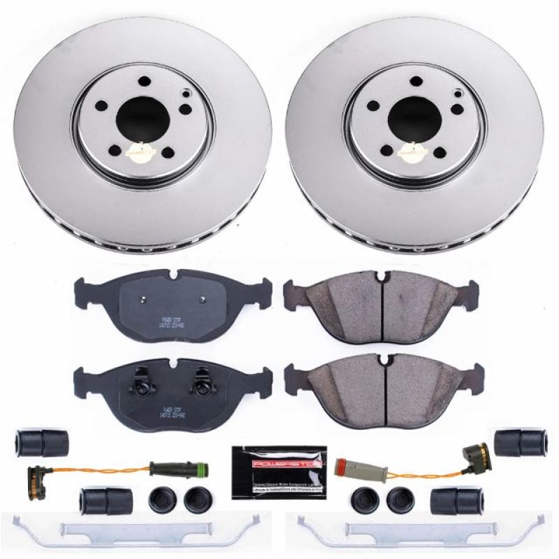 Power Stop 04-05 Mercedes-Benz E500 Front Z23 Evolution Sport Coated Brake Kit PowerStop