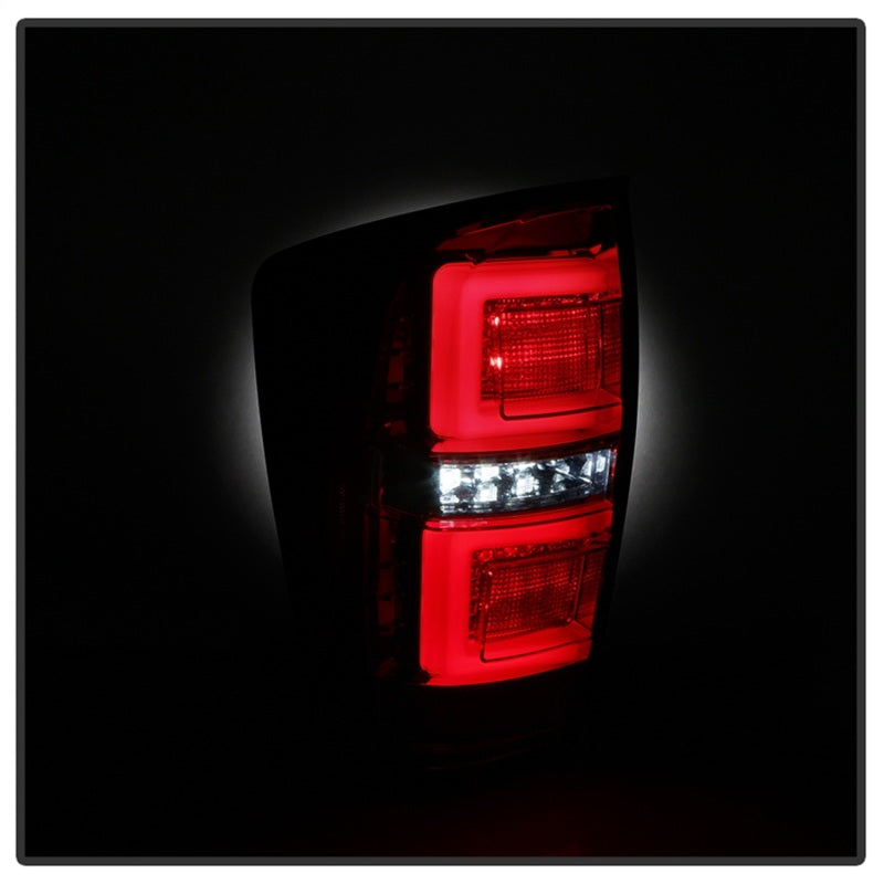 Spyder 16-17 Toyota Tacoma LED Tail Lights - Red Clear (ALT-YD-TT16-LED-RC) SPYDER