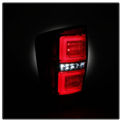 Spyder 16-17 Toyota Tacoma LED Tail Lights - Red Clear (ALT-YD-TT16-LED-RC) SPYDER