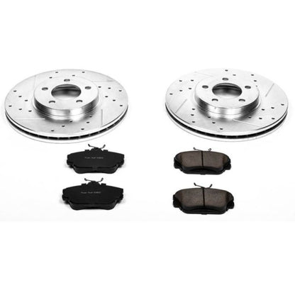 Power Stop 96-99 Ford Taurus Front Z23 Evolution Sport Brake Kit PowerStop