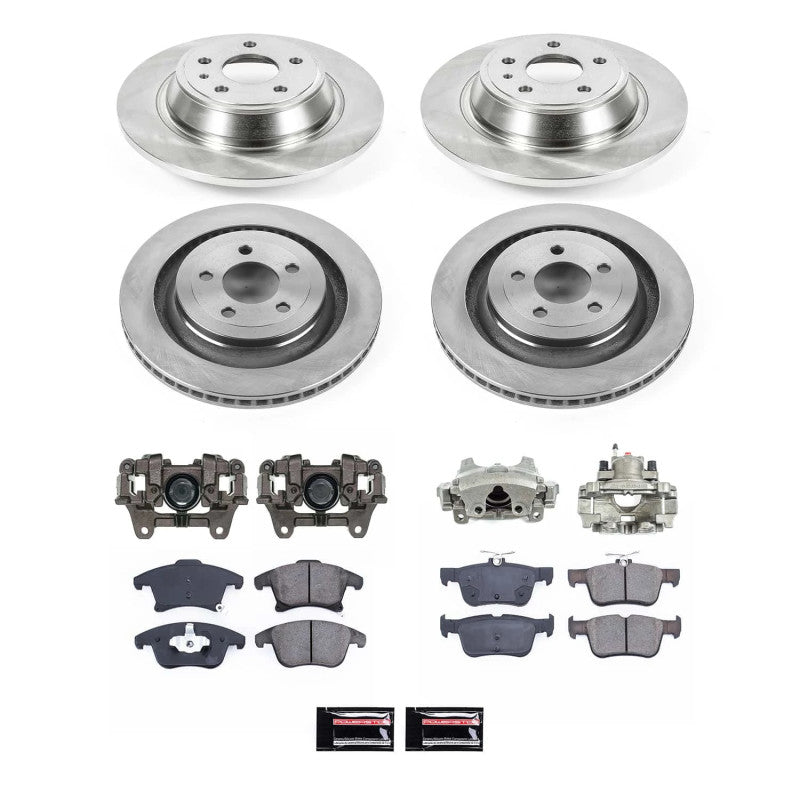 Power Stop 13-16 Ford Fusion Rear Autospecialty Kit w/Calipers PowerStop