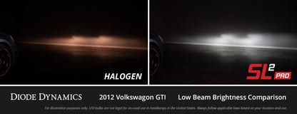 Diode Dynamics H7 White SL2 Pro LED Bulbs (Single)