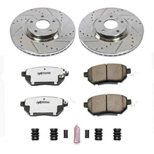 Load image into Gallery viewer, Power Stop 07-08 Nissan Maxima Front Z26 Street Warrior Brake Kit