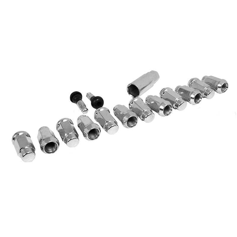 Race Star 14mmx2.00 Closed End Acorn Deluxe Lug Kit (3/4 Hex) - 12 PK 602-2410-12