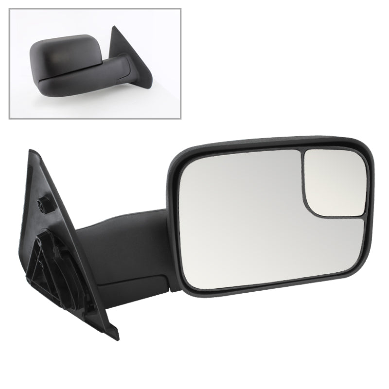 Xtune Dodge Ram 02-09 Manual Extendable Manual Adjust Mirror Right MIR-DRAM02-MA-R SPYDER