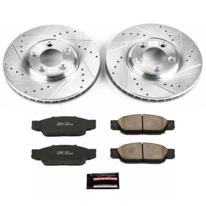 Power Stop 02-05 Ford Thunderbird Front Z23 Evolution Sport Brake Kit PowerStop
