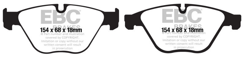 EBC GreenStuff Front Brake Pads - DP21883 EBC