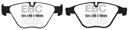 EBC GreenStuff Front Brake Pads - DP21883 EBC