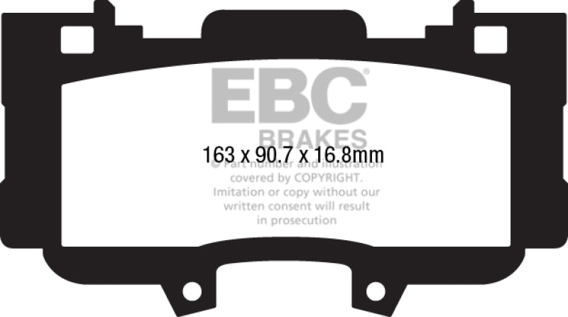 EBC Ultimax Front Brake Pads - UD1784 EBC