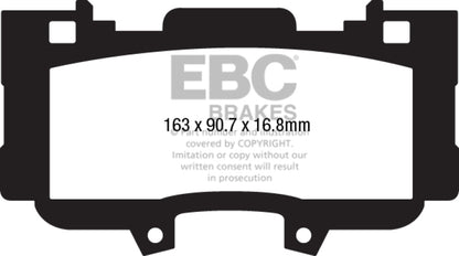 EBC Ultimax Front Brake Pads - UD1784 EBC