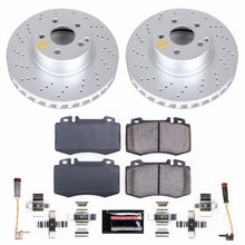 Load image into Gallery viewer, Power Stop 04-06 Mercedes-Benz E500 Front Z23 Evolution Sport Coated Brake Kit