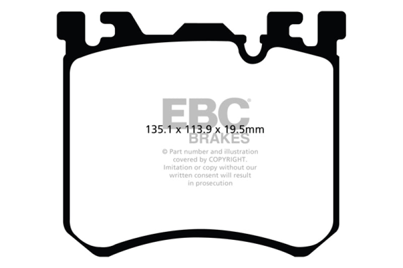 EBC BlueStuff Front Brake Pads - DP52091NDX EBC