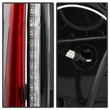 xTune GMC Yukon 15-17 LED Tail Lights (Escalade Style) - Black ALT-JH-GY15-2IN1LED-BK SPYDER