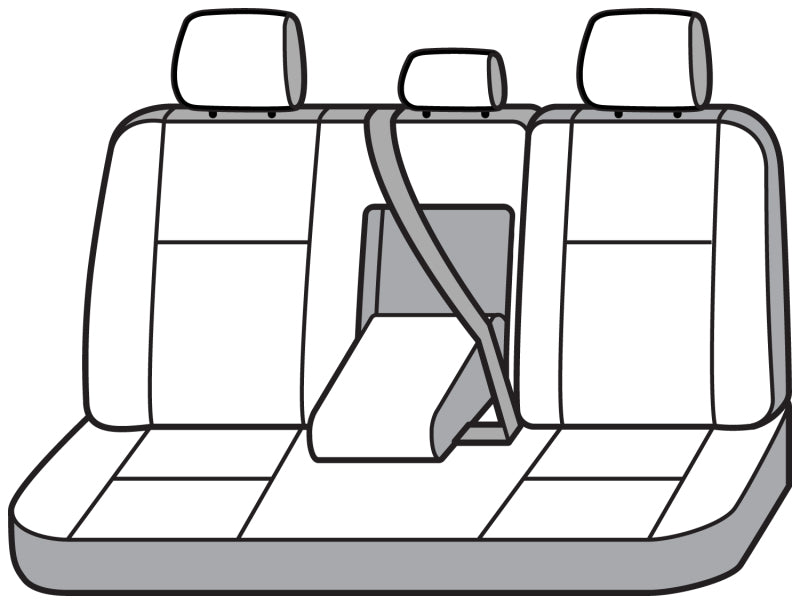 Covercraft 26 Toyota RAV4 Hybrid SeatSaver Custom Seat Cover - Waterproof Grey