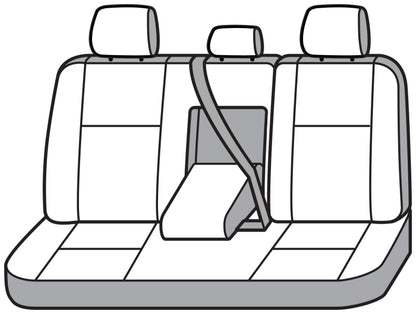 Covercraft 26 Toyota RAV4 Hybrid SeatSaver Custom Seat Cover - Polycotton Misty Grey