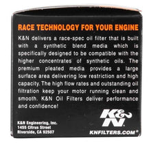 Load image into Gallery viewer, K&amp;N Oil Filter r, Powersports