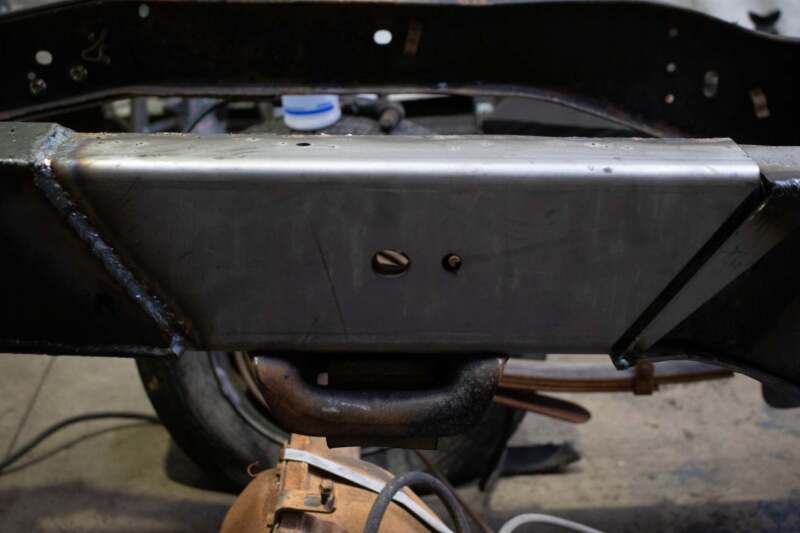 Rustbuster Over Axle Frame Section Right Side