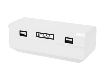 Tradesman Steel Flush Mount Truck Tool Box (60in.) - White Tradesman