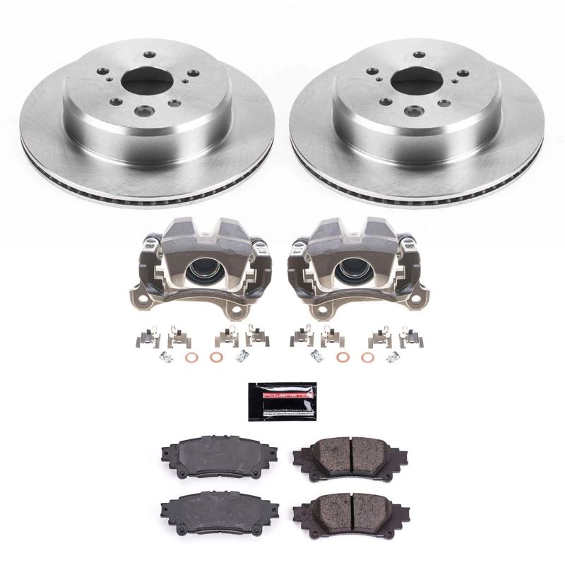 Power Stop 19-13 Lexus GS350 Rear Autospecialty Brake Kit w/Calipers PowerStop