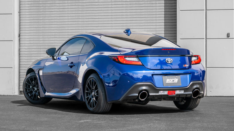 Borla 22-23 Subaru BRZ/Toyota GR86 2.4L RWD AT/MT S-Type Catback Exhaust - Polished Tips Borla