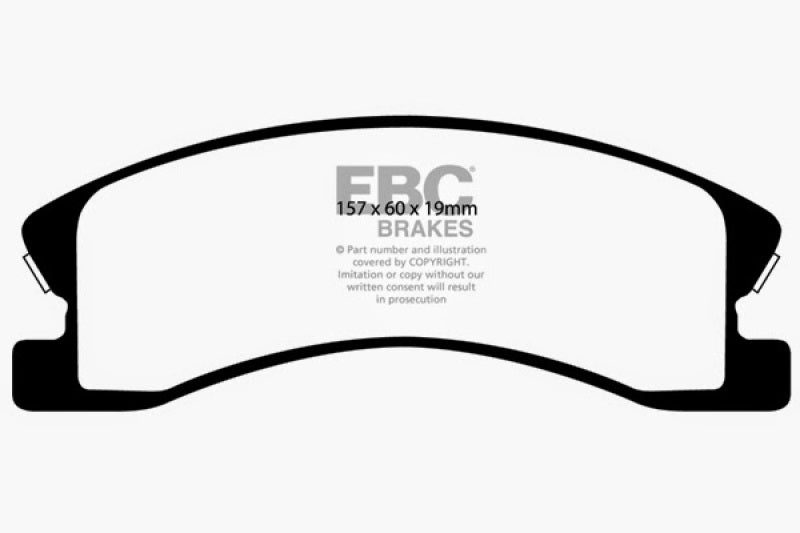 EBC Ultimax2 Front Brake Pads - UD945