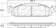 Load image into Gallery viewer, StopTech Premium Ceramic Front Brake Pads - 308.15080