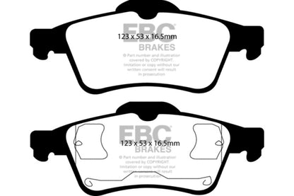 EBC Ultimax2 Rear Brake Pads - UD973 EBC