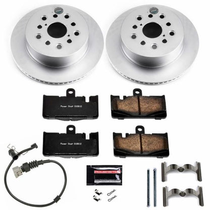 Power Stop 01-06 Lexus LS430 Rear Z17 Evolution Geomet Coated Brake Kit PowerStop