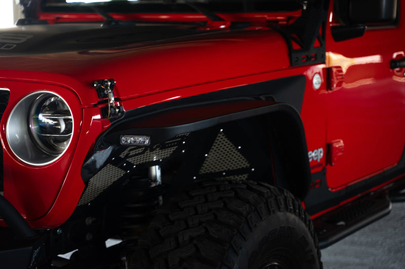 DV8 Offroad 20-24 Jeep Gladiator JT Slim Fender Flares FDGL-07