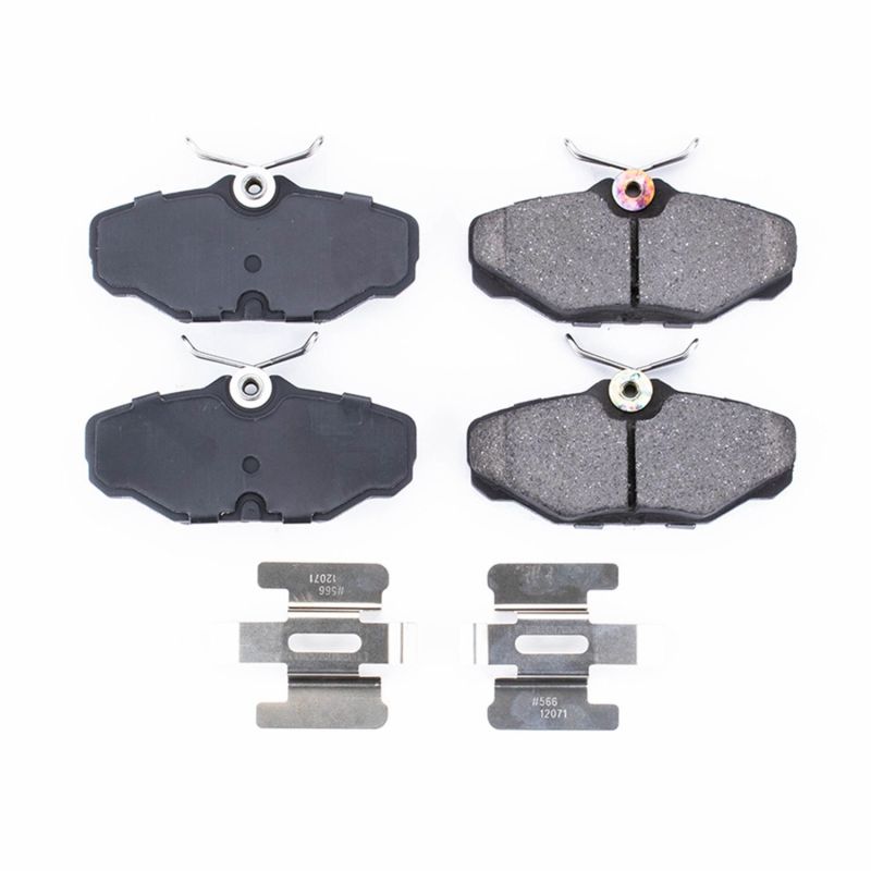 Power Stop 93-05 Ford Taurus Rear Z17 Evolution Ceramic Brake Pads w/Hardware PowerStop