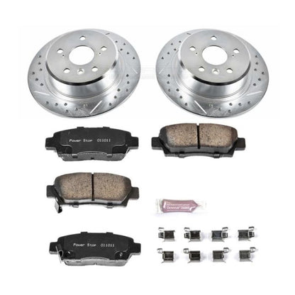 Power Stop 95-99 Toyota Avalon Rear Z23 Evolution Sport Brake Kit PowerStop