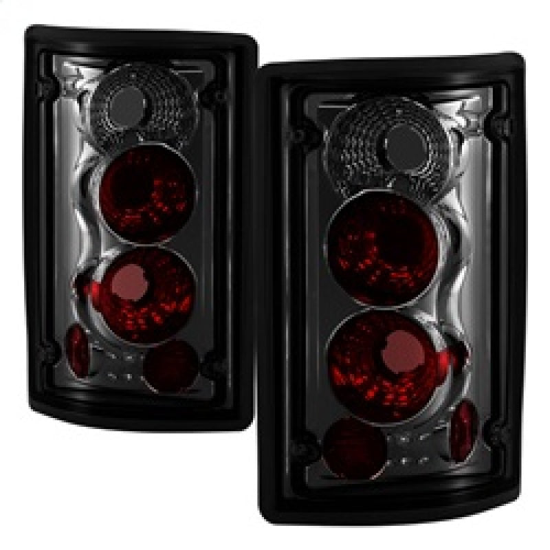 Spyder Ford Excursion 00-06/Econoline 150/250/350/450/550 95-06 Euro Tail Lights Smk ALT-YD-FEC00-SM SPYDER
