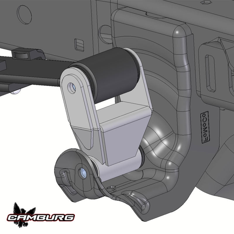 Camburg 83-12 Ford Ranger / 82-03 F-150 2wd / 99-18 Silverado 1500 MIG Shackles (1.5in. extended) CAM-120003