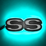 Oracle Chevrolet Camaro SS Illuminated Emblem - Aqua SEE WARRANTY