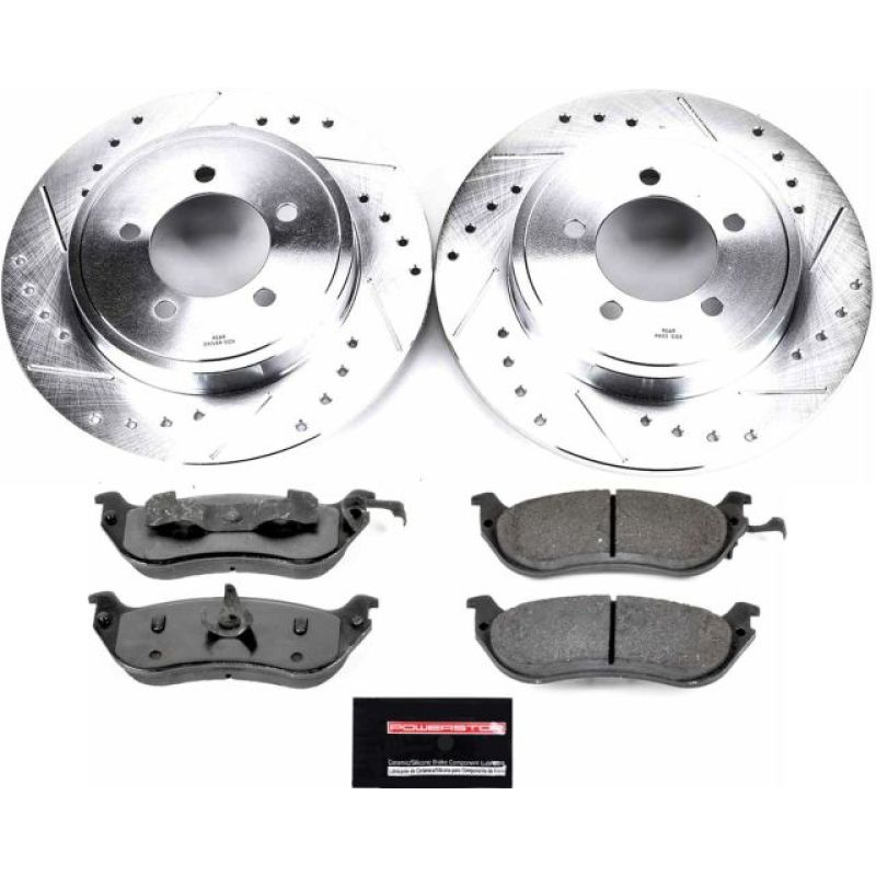 Power Stop 02-05 Ford Explorer Rear Z36 Truck & Tow Brake Kit PowerStop