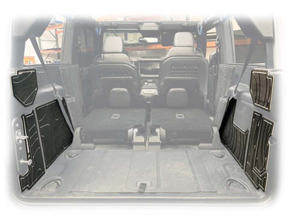 Turn Offroad 2021+ Ford Bronco (2 Door) Cargo Area Foam Protector Kit Black